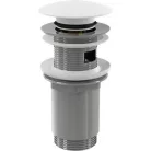 Alcaplast A392B ClickClack mosdó leeresztő szelep 5/4 col fehér A392B rajza