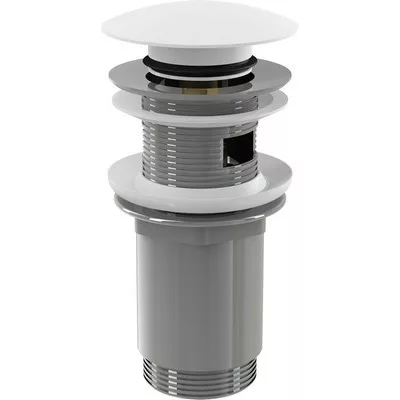 Alcaplast A392B ClickClack mosdó leeresztő szelep 5/4 col fehér A392B rajza