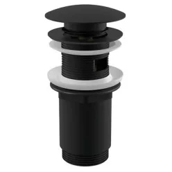 Alcaplast A392Black ClickClack mosdó leeresztő szelep 5/4 col A392BLACK rajza