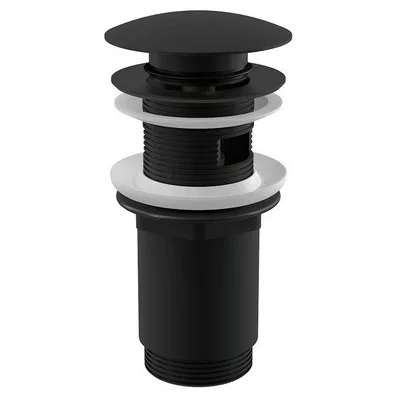 Alcaplast A392Black ClickClack mosdó leeresztő szelep 5/4 col A392BLACK rajza