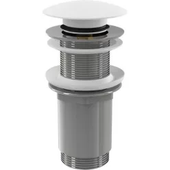 Alcaplast A395B ClickClack mosdó leeresztő szelep 5/4 col fehér A395B rajza