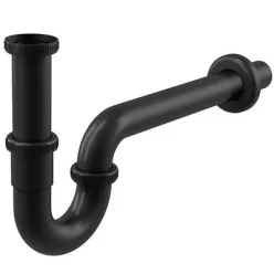 Alcaplast A4320Black mosdó szifon 5/4 col A4320BLACK rajza