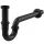 Alcaplast A4320Black mosdó szifon 5/4 col A4320BLACK rajza