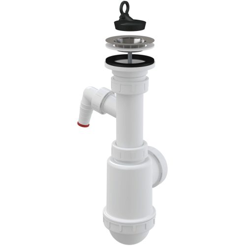 Alca Mosogató szifon mosogatógép csatlakozással (A441P-DN50/40)