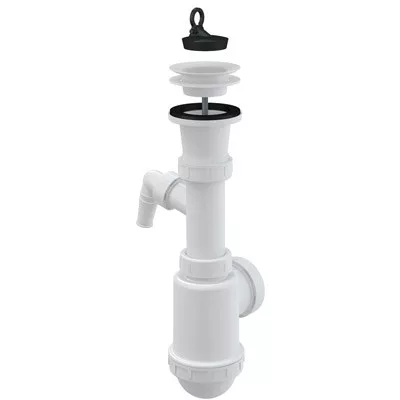 Alcaplast A442P mosogató szifon csatlakozóval (A442P)
