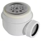 Alcaplast A46/60 mm-es zuhanytálca szifon rozsdamentes acél ráccsal (A46-60)