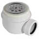 Alcaplast A46/60 mm-es zuhanytálca szifon rozsdamentes acél ráccsal (A46-60)