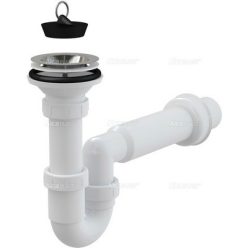 Alcaplast A464 mosogató szifon dugóval (A464)