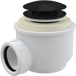 Alcaplast A465Black ClickClack zuhanytálca szifon 50 mm A465BLACK rajza