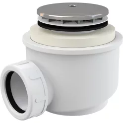 Alcaplast 47CR/50mm-es króm zuhanytálca szifon (A47CR-50)