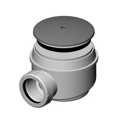 Alcaplast 47CR/60 mm-es króm zuhanytálca szifon (A47CR-60)