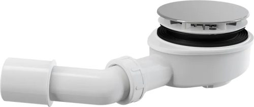 Alcadrain zuhanytálca lefolyó készlet, króm (A491CR)