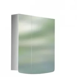 ALFÖLDI Saval 2.0 tükrösszekrény világítás nélkül fényes fehér A498 60 E4 rajz