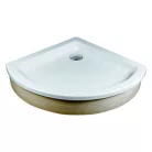 Ravak KASKADA zuhanytálca Radius-90 EX fehér (A607001320)