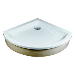 Ravak KASKADA zuhanytálca Radius-90 EX fehér (A607001320)