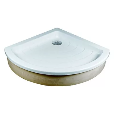 Ravak KASKADA zuhanytálca Radius-90 EX fehér (A607001320)