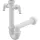 Alca A82-DN40 csőszifon 6/4" hollandi anyával és két mosogatógépcsatlakozóval – Ø40 mm, mosogatóhoz (A82-DN40)