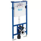 Roca Duplo fali beépíthető WC tartály kerettel A890090020 rajza