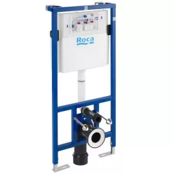 Roca Duplo fali beépíthető WC tartály kerettel A890090020 rajza