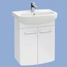 ALFÖLDI Saval 2.0 mosdószekrény mosdóval 60 cm komplett matt wenge A897 B5 01 rajz