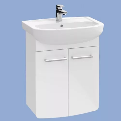ALFÖLDI Saval 2.0 mosdószekrény mosdóval 60 cm komplett matt wenge A897 B5 01 rajz