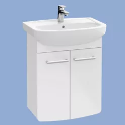 ALFÖLDI Saval 2.0 mosdószekrény Easyplus mosdóval 60 cm komplett A897 E4 R1 rajz
