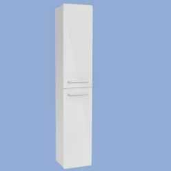 ALFÖLDI Saval 2.0 magasszekrény fényes fehér A899 00 E4 rajz