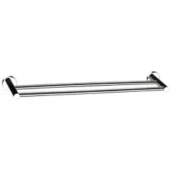   Ferro Grace dupla törölközőtartó rúd 60 cm króm (AC10)