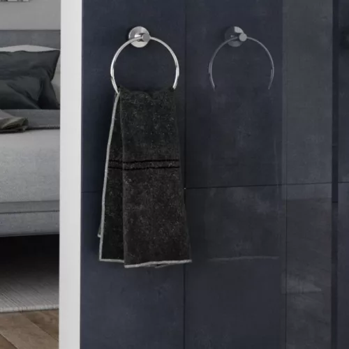 Ferro Grace törölközőtartó gyűrű króm AC11