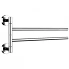 Ferro Grace kétágú törölközőtartó 36 cm króm AC16 rajza