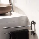 Ferro Grace kétágú törölközőtartó 36 cm króm AC16