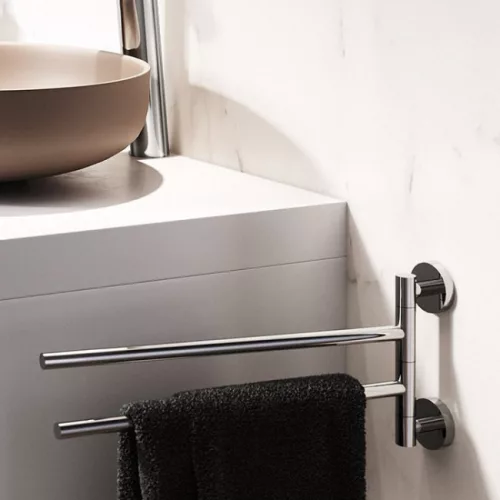 Ferro Grace kétágú törölközőtartó 36 cm króm AC16