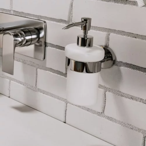 Ferro Grace üveg szappanadagoló króm AC34