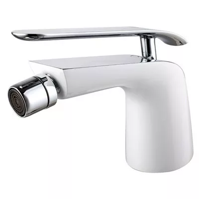 Wellis Rundo bidé csaptelep króm fehér ACS0195