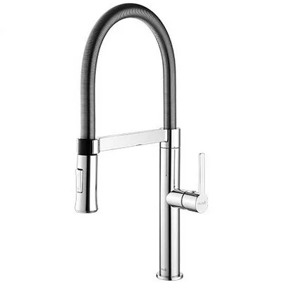 Wellis Spring mosogató csaptelep kihúzható zuhanyfejjel ACS0217 rajza