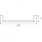 Ferro Audrey törölközőtartó rúd