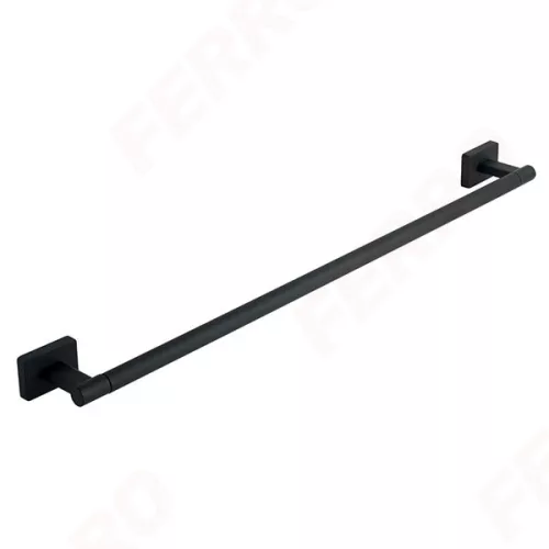 Ferro greta törülközőtartó 60cm, matt fekete (AGR09BL)