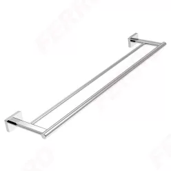 Ferro greta dupla törülközőtartó 60cm, króm (AGR10)