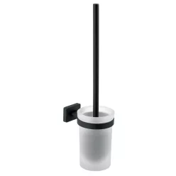 FERRO GRETA BLACK – WC-kefe tartó (AGR14BL)