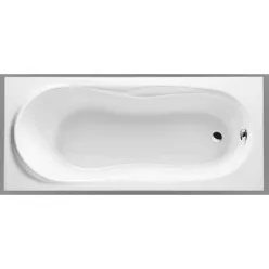 Wellis Malawi akril egyenes kád 140 cm lábbal AK00582 rajza