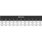 Wellis Lugano akril egyenes kád 150 cm lábbal AK00573
