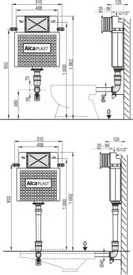 Alcaplast a112