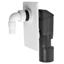   Alcaplast APS4 falba szerelhető mosógépszifon fehér előlappal (APS4)