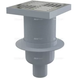   Alcaplast PV6411 alsó kifolyású rozsdamentes padlólefolyó (APV6411)