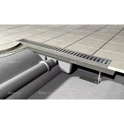 Alcaplast APZ1 550 zuhanyfolyóka szegéllyel (APZ1-550)