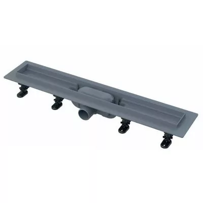 Alcaplast APZ10 550 zuhanyfolyóka szegéllyel KOMPLETT (APZ10-550)