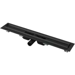 Alcaplast APZ101Black-550 zuhanyfolyóka peremmel rácshoz APZ101BLACK-550 rajza