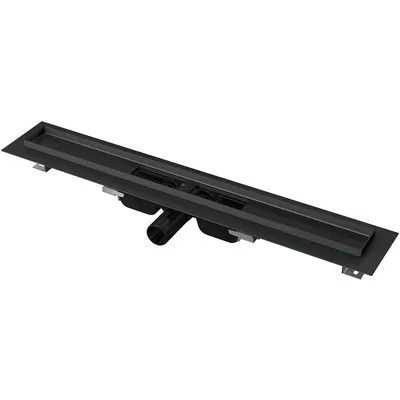 Alcaplast APZ101Black-550 zuhanyfolyóka peremmel rácshoz APZ101BLACK-550 rajza