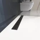 Alcaplast APZ10 fekete zuhanyfolyóka szett 950 APZ10BLACK 950M