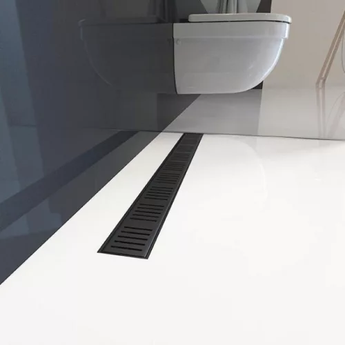 Alcaplast APZ10 fekete zuhanyfolyóka szett 950 APZ10BLACK 950M